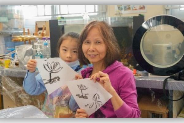 視藝科跨科協作 -「長幼共融」視藝課